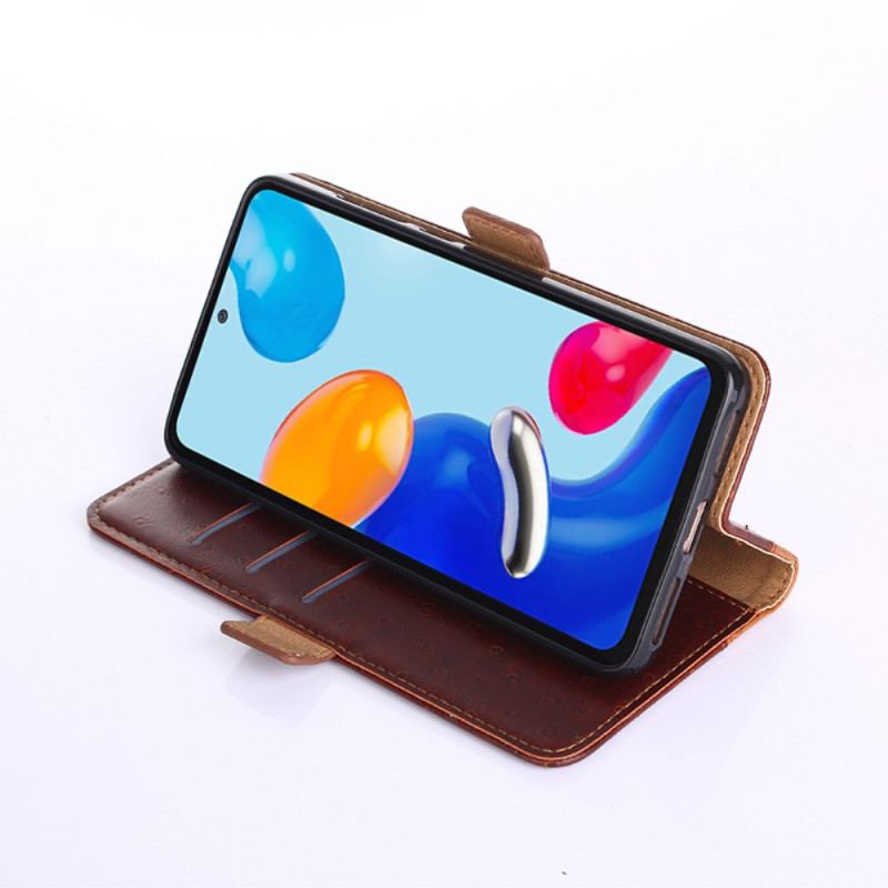 Flip Cover Xiaomi Redmi Note 11 Pro / 11 Pro 5G Struds Hudtekstur