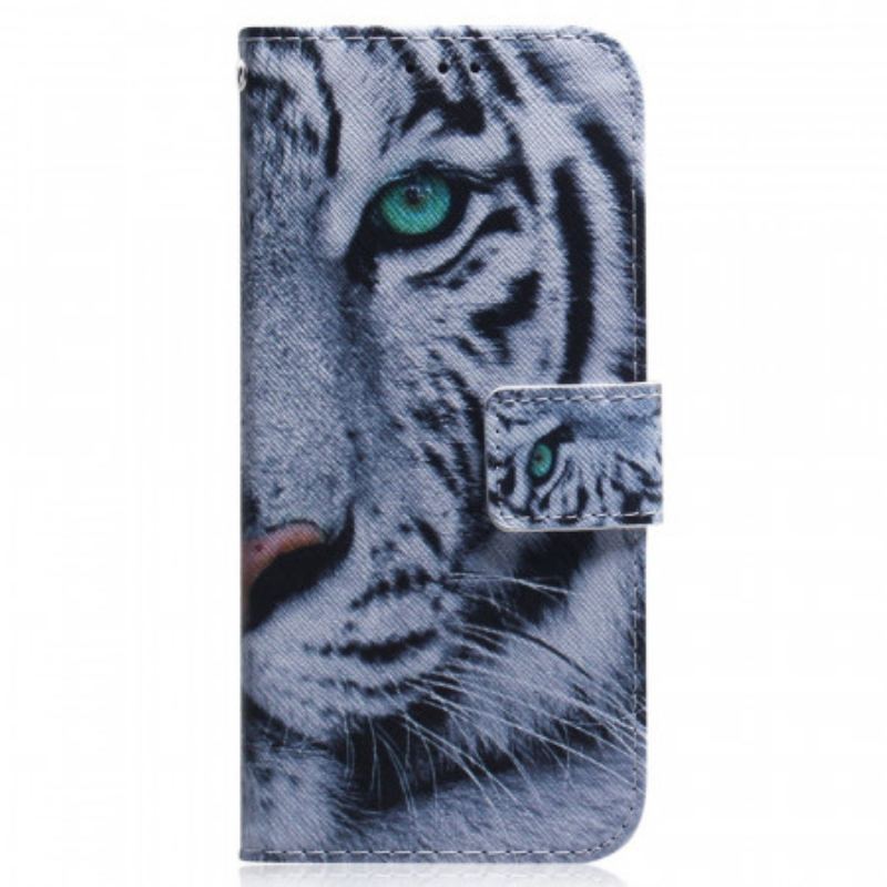 Flip Cover Xiaomi Redmi Note 11 Pro / 11 Pro 5G Tiger Ansigt