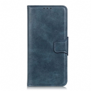 Flip Cover Xiaomi Redmi Note 11 Pro / 11 Pro 5G Vendbar Lås I Lædereffekt