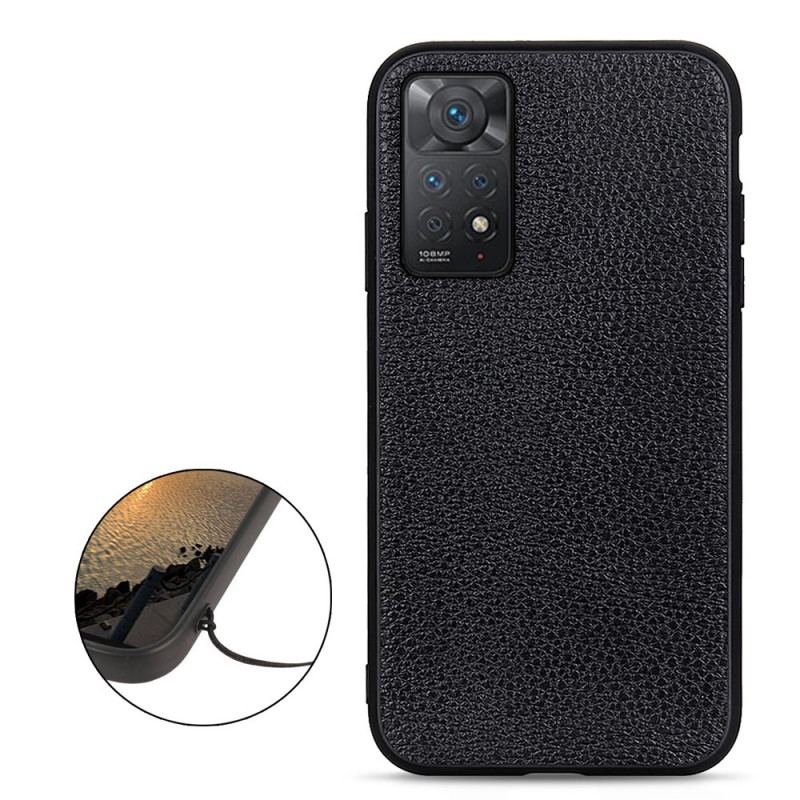 Mobilcover Xiaomi Redmi Note 11 Pro / 11 Pro 5G Ægte Litchi Læder