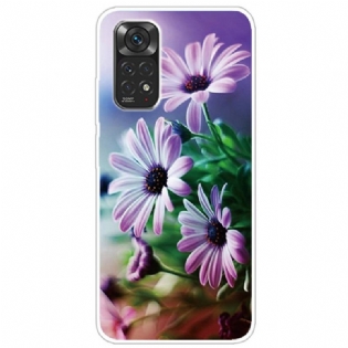 Mobilcover Xiaomi Redmi Note 11 Pro / 11 Pro 5G Realistiske Blomster