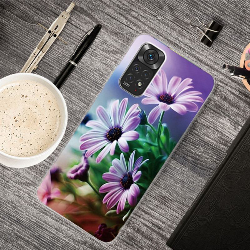 Mobilcover Xiaomi Redmi Note 11 Pro / 11 Pro 5G Realistiske Blomster