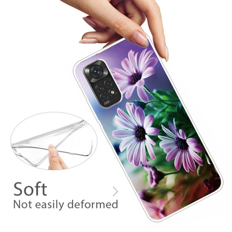 Mobilcover Xiaomi Redmi Note 11 Pro / 11 Pro 5G Realistiske Blomster