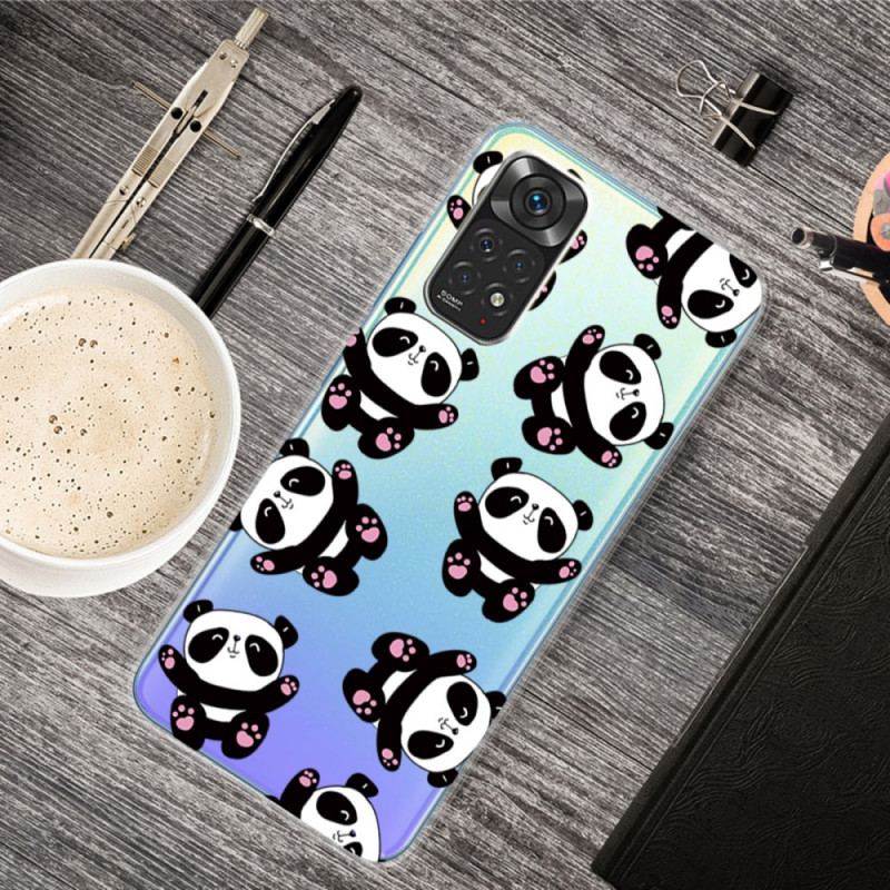 Mobilcover Xiaomi Redmi Note 11 Pro / 11 Pro 5G Sjove Pandaer