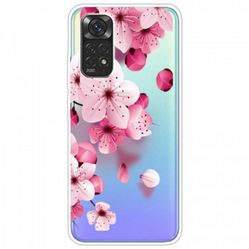 Mobilcover Xiaomi Redmi Note 11 Pro / 11 Pro 5G Små Lyserøde Blomster