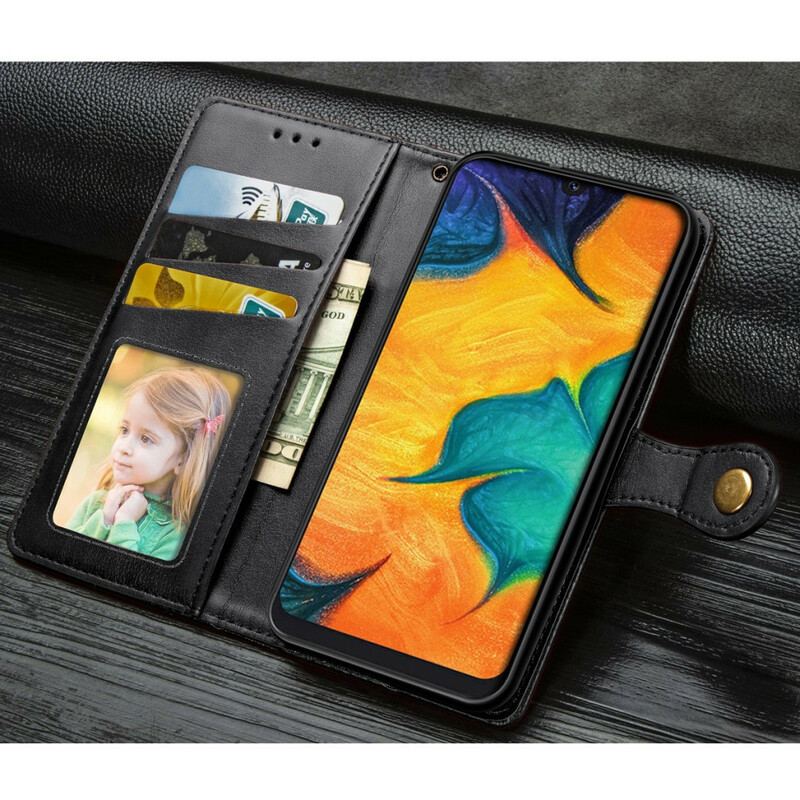 Flip Cover Samsung Galaxy A30 Stil Læderforretning