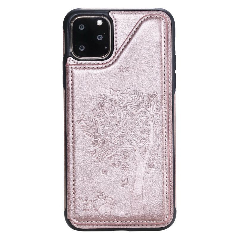 Cover iPhone 11 Cat Print Multifunktionel