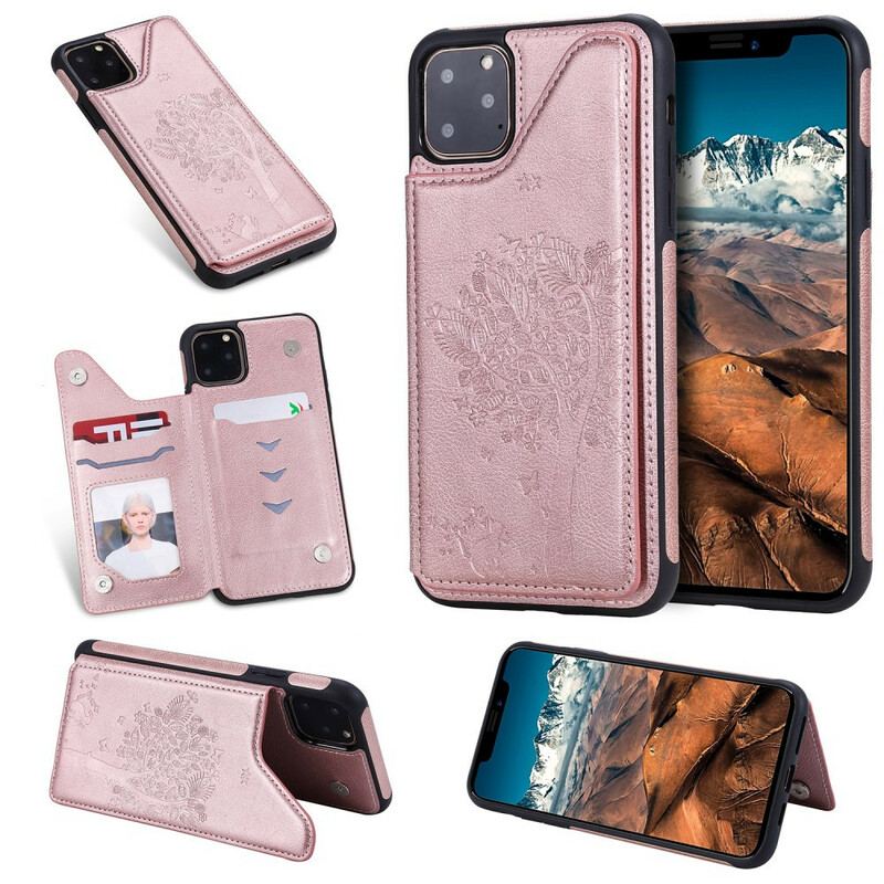 Cover iPhone 11 Cat Print Multifunktionel