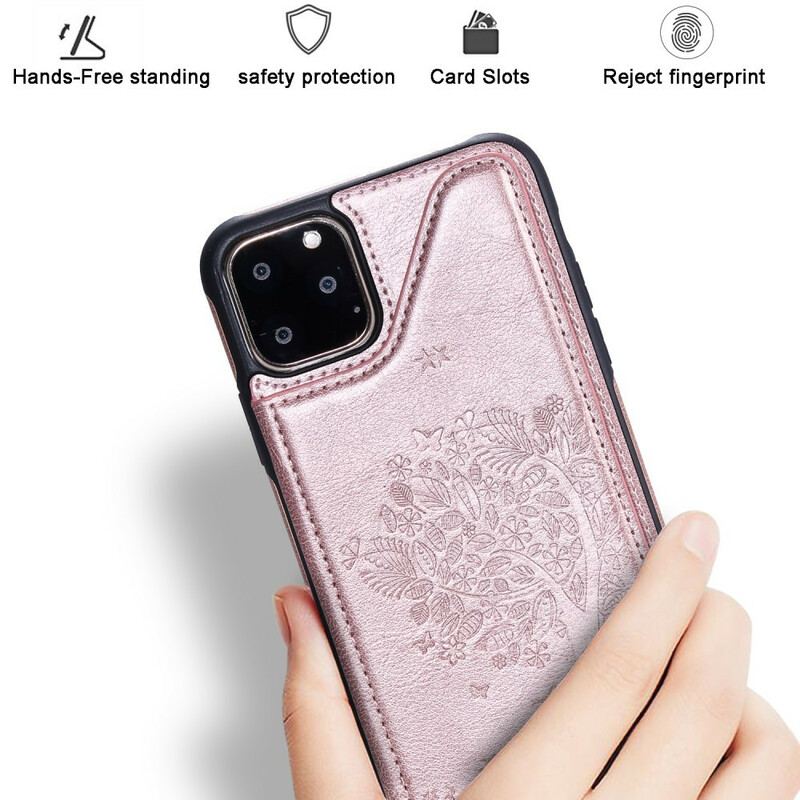 Cover iPhone 11 Cat Print Multifunktionel