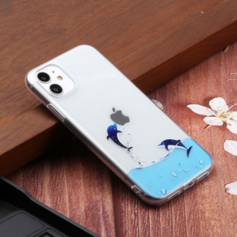 Cover iPhone 11 Delfin Spil