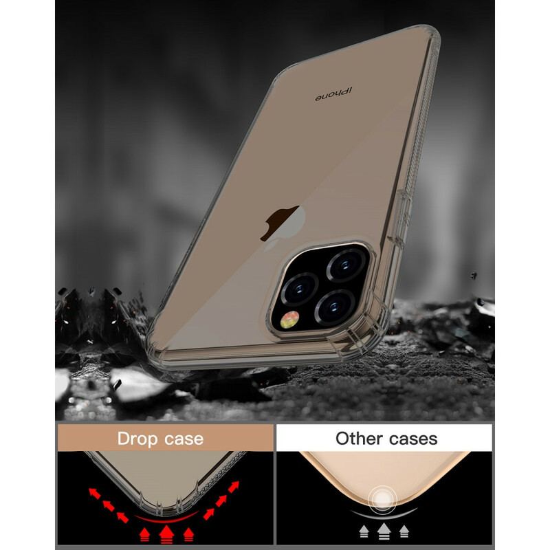 Cover iPhone 11 Gennemsigtig Leeu Puder Protector