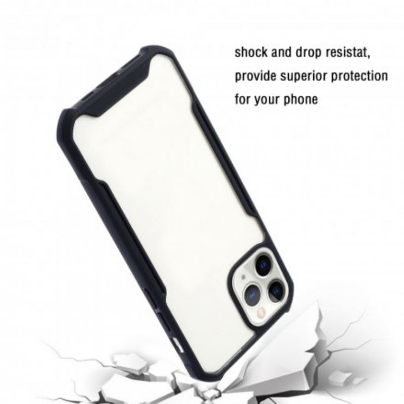 Cover iPhone 11 Hybrid Farvede Kanter