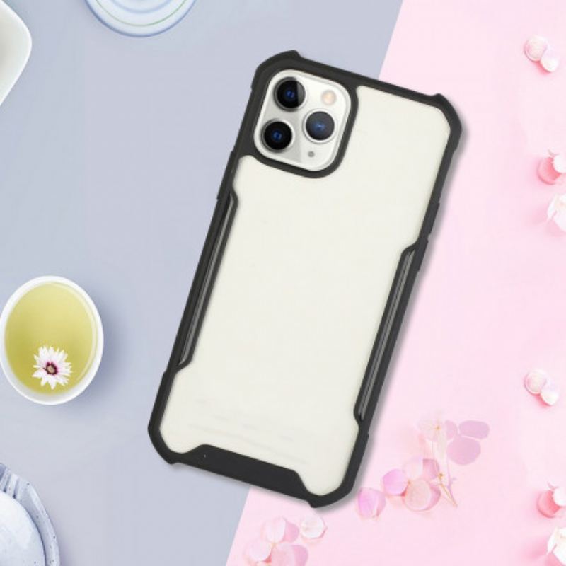 Cover iPhone 11 Hybrid Farvede Kanter