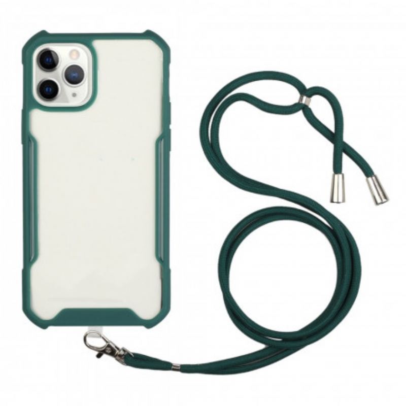 Cover iPhone 11 Hybrid Med Farvet Ledning