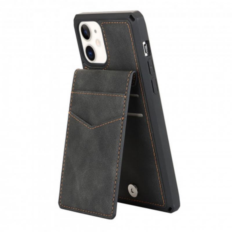 Cover iPhone 11 Lodrette Og Vandrette Støttekortholdere