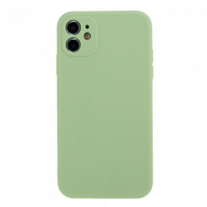 Cover iPhone 11 Silikonemåtte Ren Farve