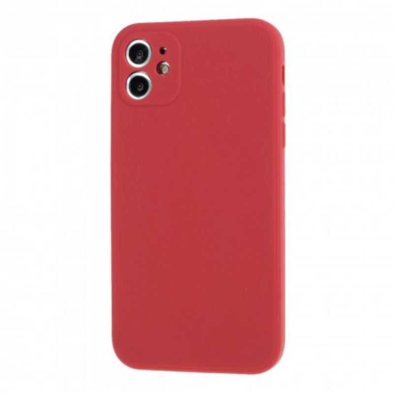 Cover iPhone 11 Silikonemåtte Ren Farve