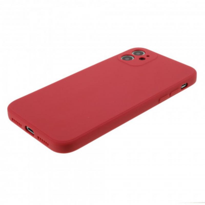 Cover iPhone 11 Silikonemåtte Ren Farve