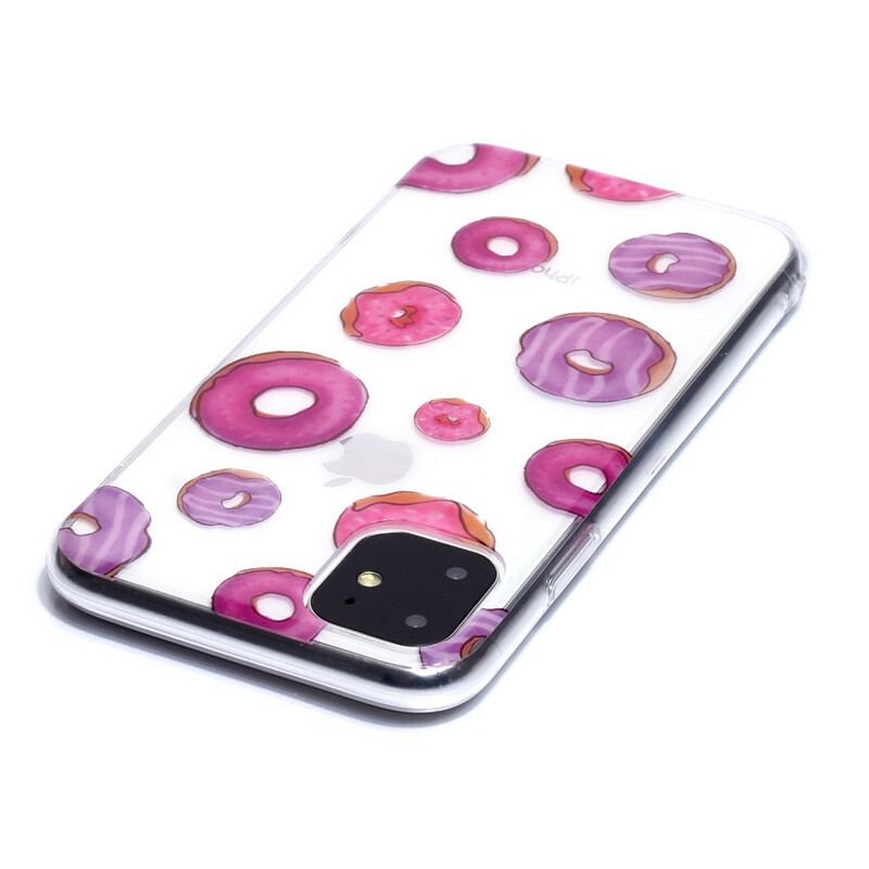 Cover iPhone 11 Sømløs Donut Fan