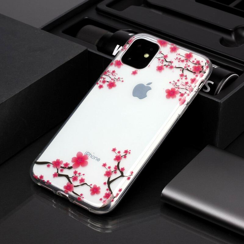 Cover iPhone 11 Sømløst Blomstrende Træ