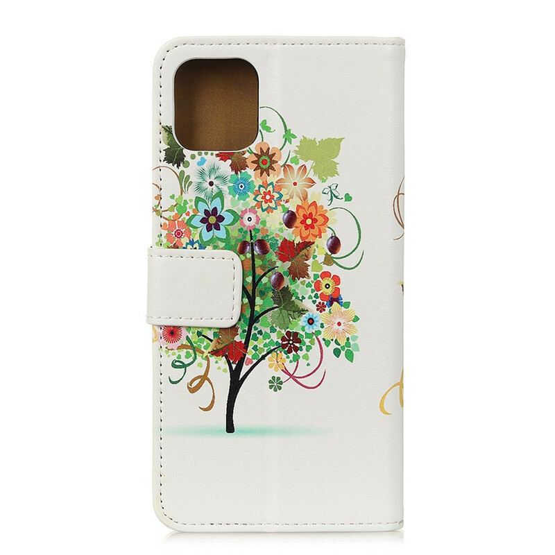 Flip Cover iPhone 11 Blomstrende Træ