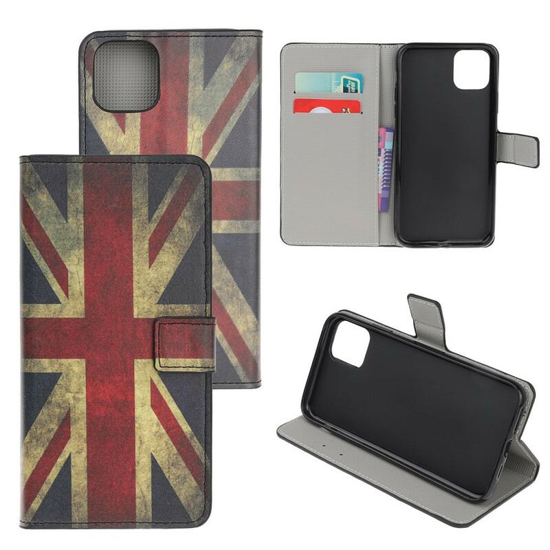 Flip Cover iPhone 11 England Flag