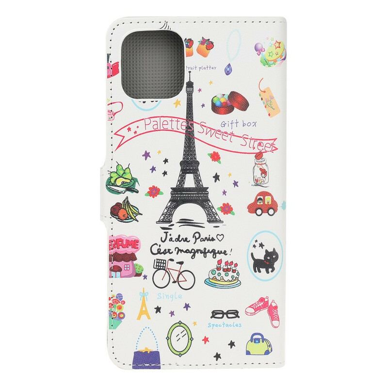 Flip Cover iPhone 11 Jeg Elsker Paris