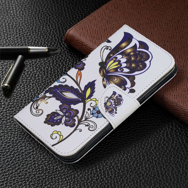 Flip Cover iPhone 11 Sommerfugle Tatovering