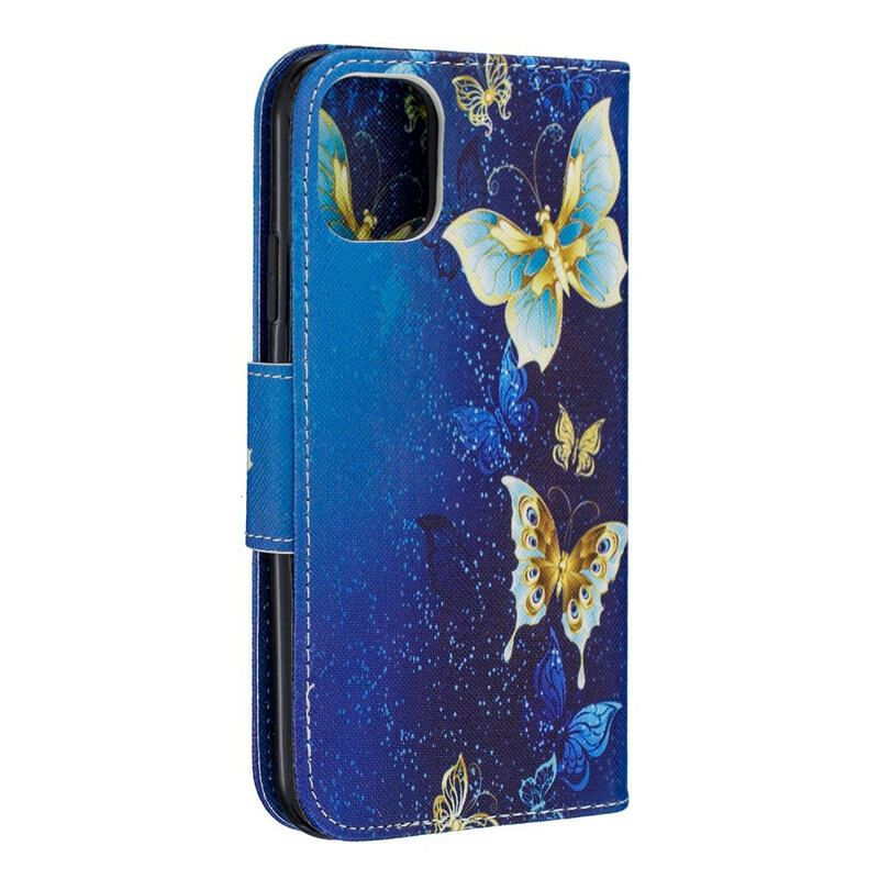 Flip Cover iPhone 11 Utrolige Sommerfugle