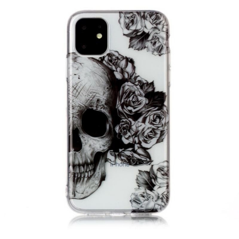 Mobilcover iPhone 11 Gennemsigtigt Blomsterkranie