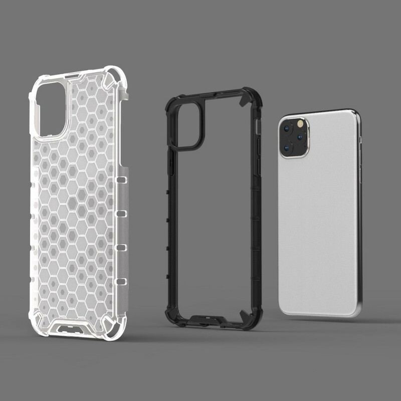 Mobilcover iPhone 11 Honeycomb Stil