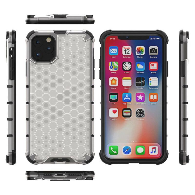 Mobilcover iPhone 11 Honeycomb Stil