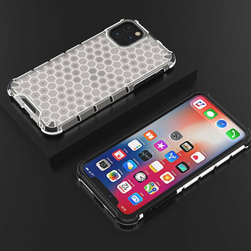 Mobilcover iPhone 11 Honeycomb Stil