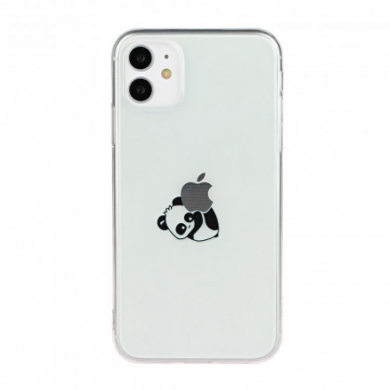 Mobilcover iPhone 11 Panda Logo Spil