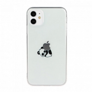 Mobilcover iPhone 11 Panda Logo Spil