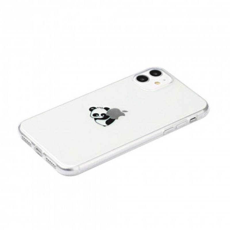 Mobilcover iPhone 11 Panda Logo Spil