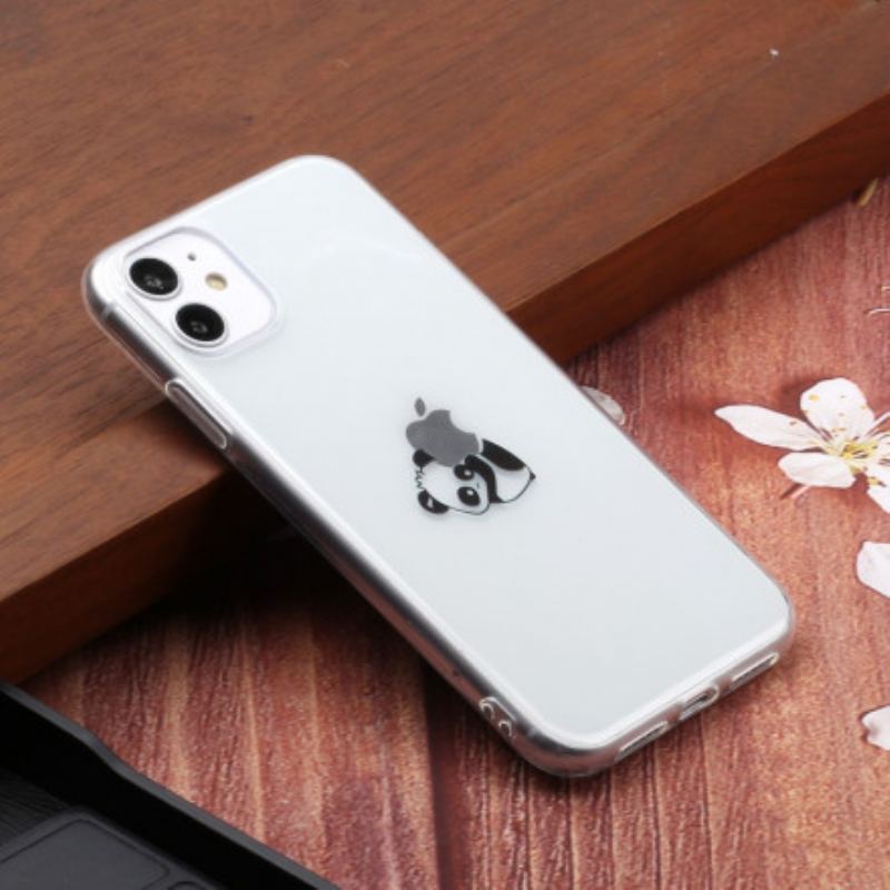 Mobilcover iPhone 11 Panda Logo Spil