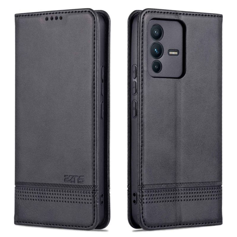 Cover Vivo V23 5G Flip Cover Kunstlæder Azns