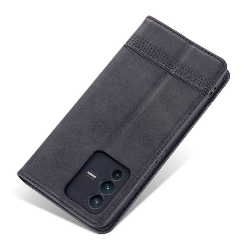 Cover Vivo V23 5G Flip Cover Kunstlæder Azns