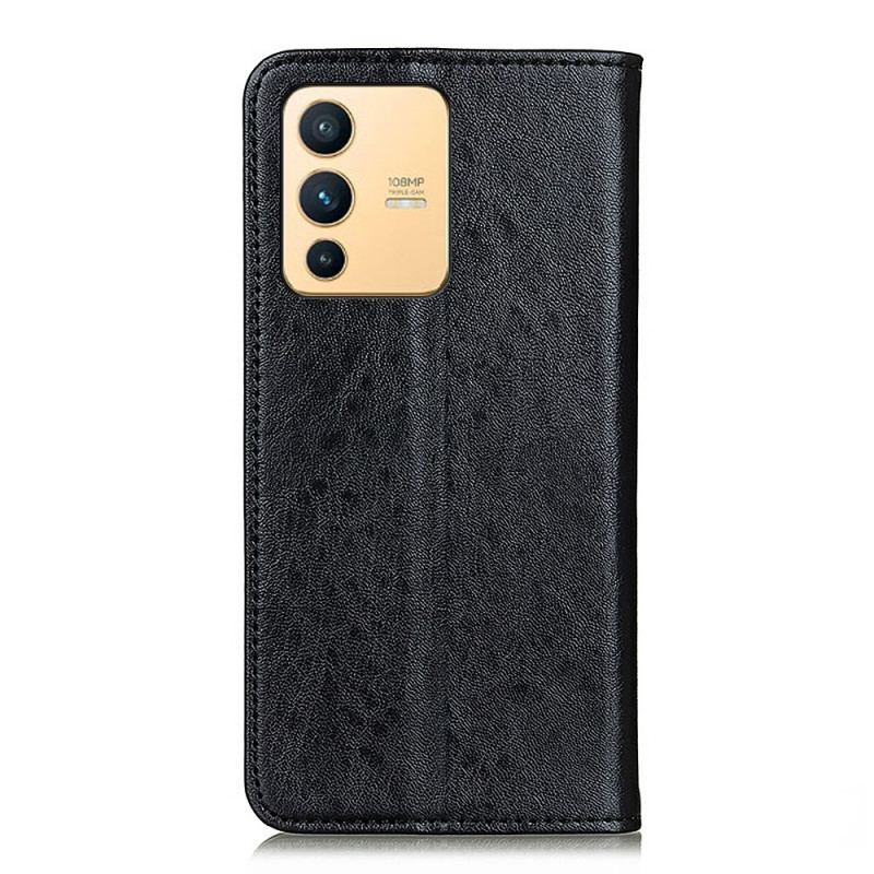 Cover Vivo V23 5G Flip Cover Tekstureret