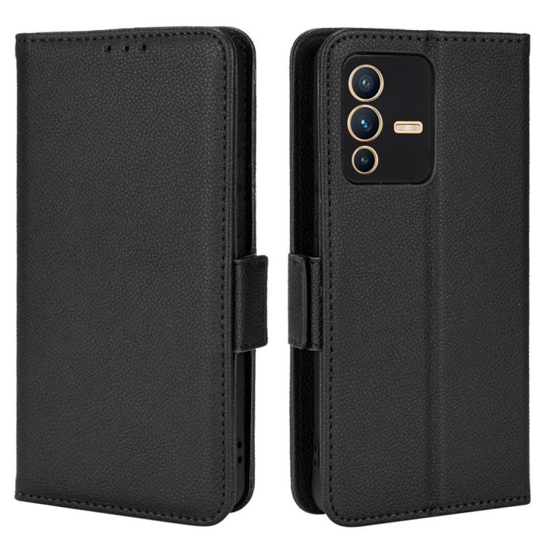 Flip Cover Vivo V23 5G Finesse Dobbeltlås