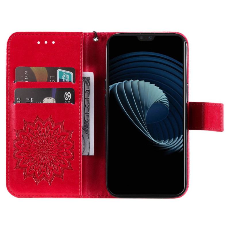 Flip Cover Vivo V23 5G Mandala Sun Med Snor