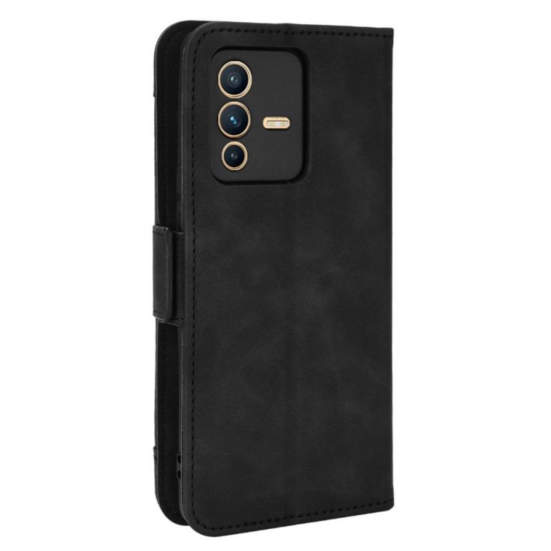 Læder Cover Vivo V23 5G Multi-kort