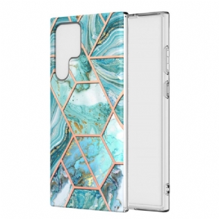 Cover Samsung Galaxy S22 Ultra 5G Ultra Design Marmor