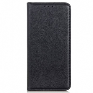 Cover Samsung Galaxy S22 Ultra 5G Flip Cover Elegance Split Litchi Læder