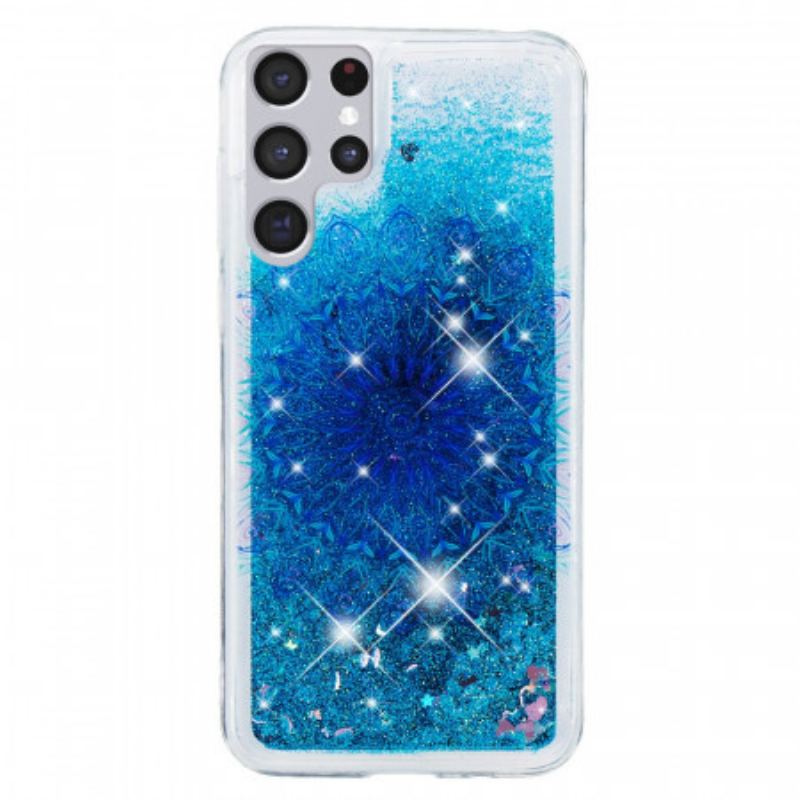 Cover Samsung Galaxy S22 Ultra 5G Glitter Mandala