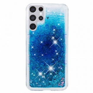 Cover Samsung Galaxy S22 Ultra 5G Glitter Mandala