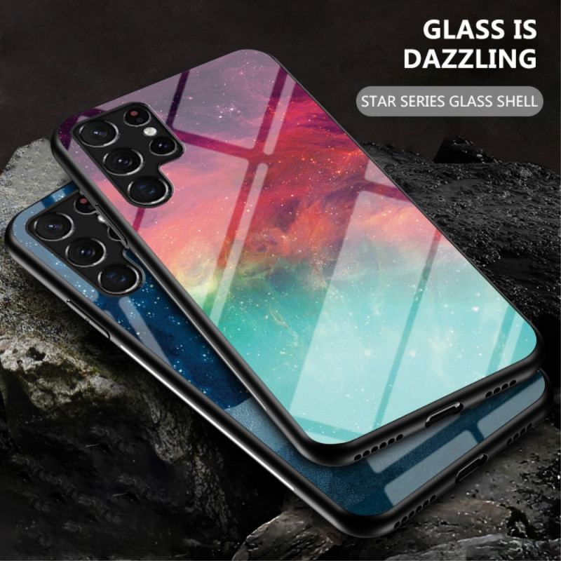 Cover Samsung Galaxy S22 Ultra 5G Skønhed Hærdet Glas