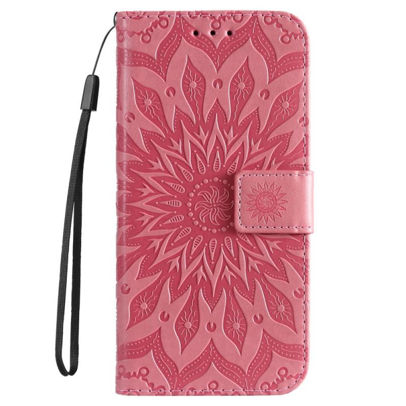 Flip Cover Samsung Galaxy S22 Ultra 5G Solblomst