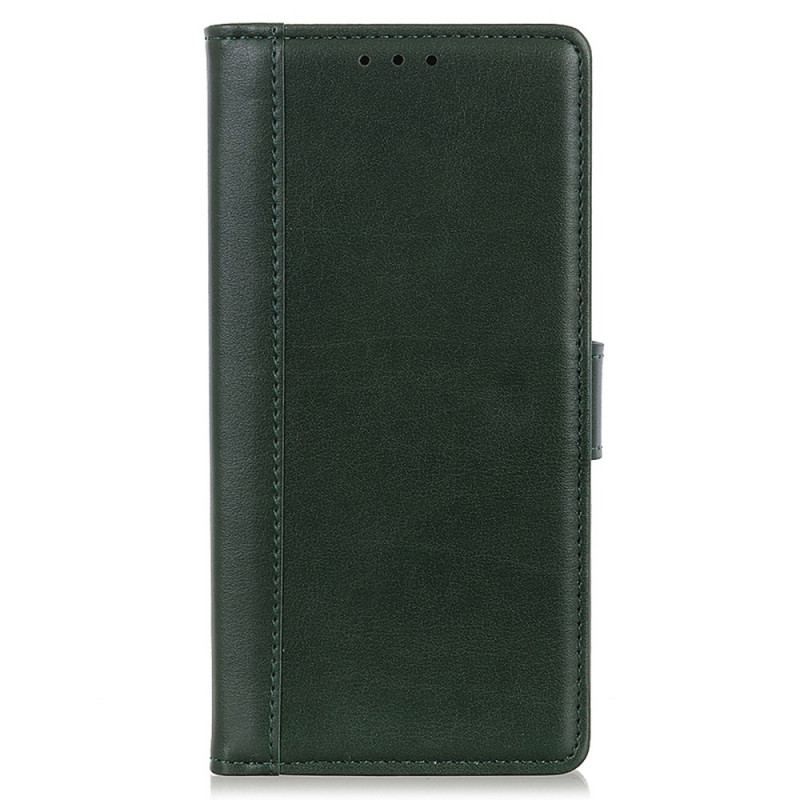 Flip Cover Samsung Galaxy S22 Ultra 5G Stil Læder Elegance